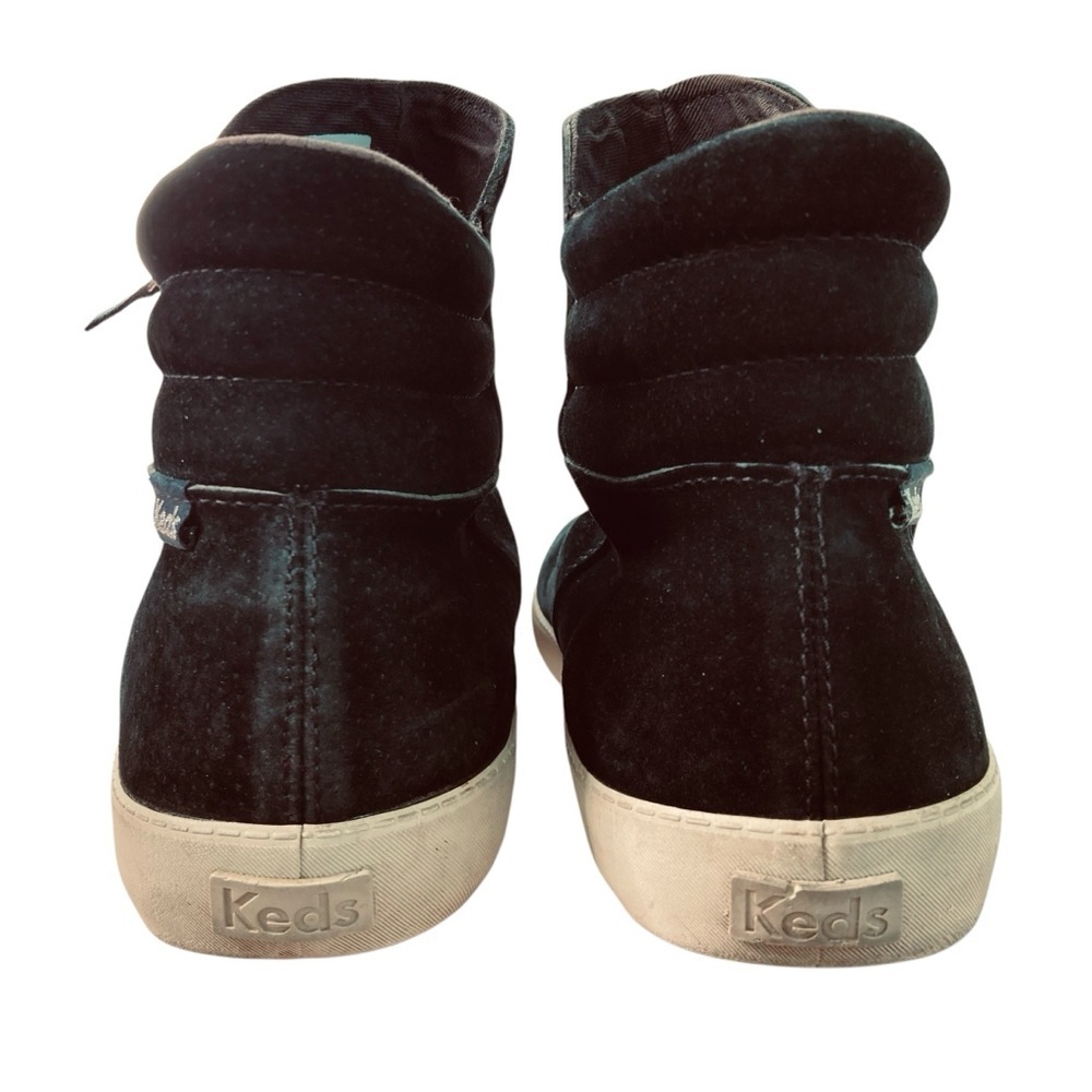 Keds Midtown Zip Suede Black Sneakers Booties (Size 10) - Picture 9 of 16